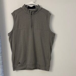 Mens Adidas Golf Vest. Gray. Large.